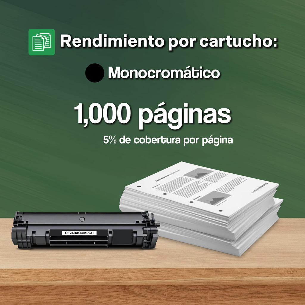 Tóner Compatible Tigre 48A CF248A Negro para M15 y M28